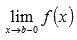 (-∞; b ) keresse meg az egyoldalú határt   és a határérték -∞   ;