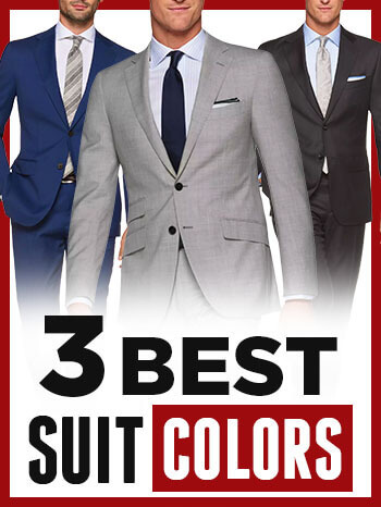 Выбор цвета мужского костюма может быть трудным