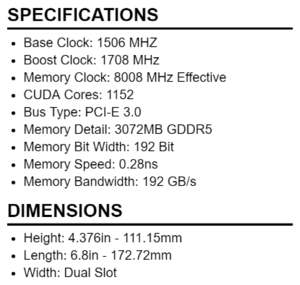 GTX 1060 на 6 ГБ всегда будет иметь полный 14-нм GP106 «Pascal» GPU, в то время как любые версии на 3 ГБ, которые вы видите, будут всегда упаковывать урезанную версию процессора